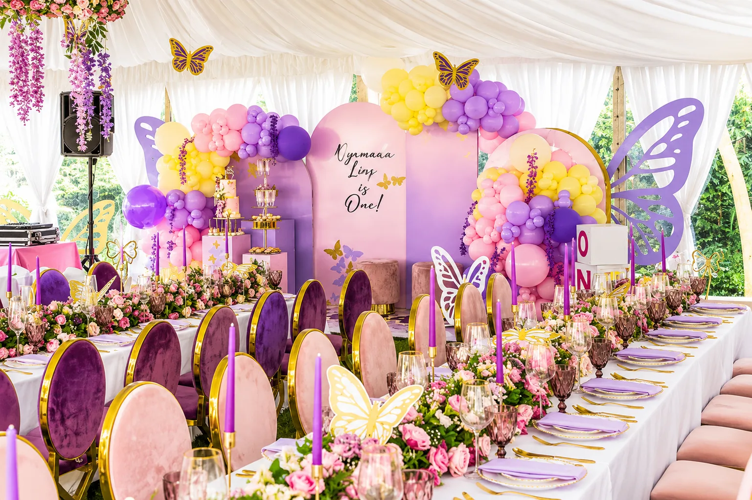Gold event setup