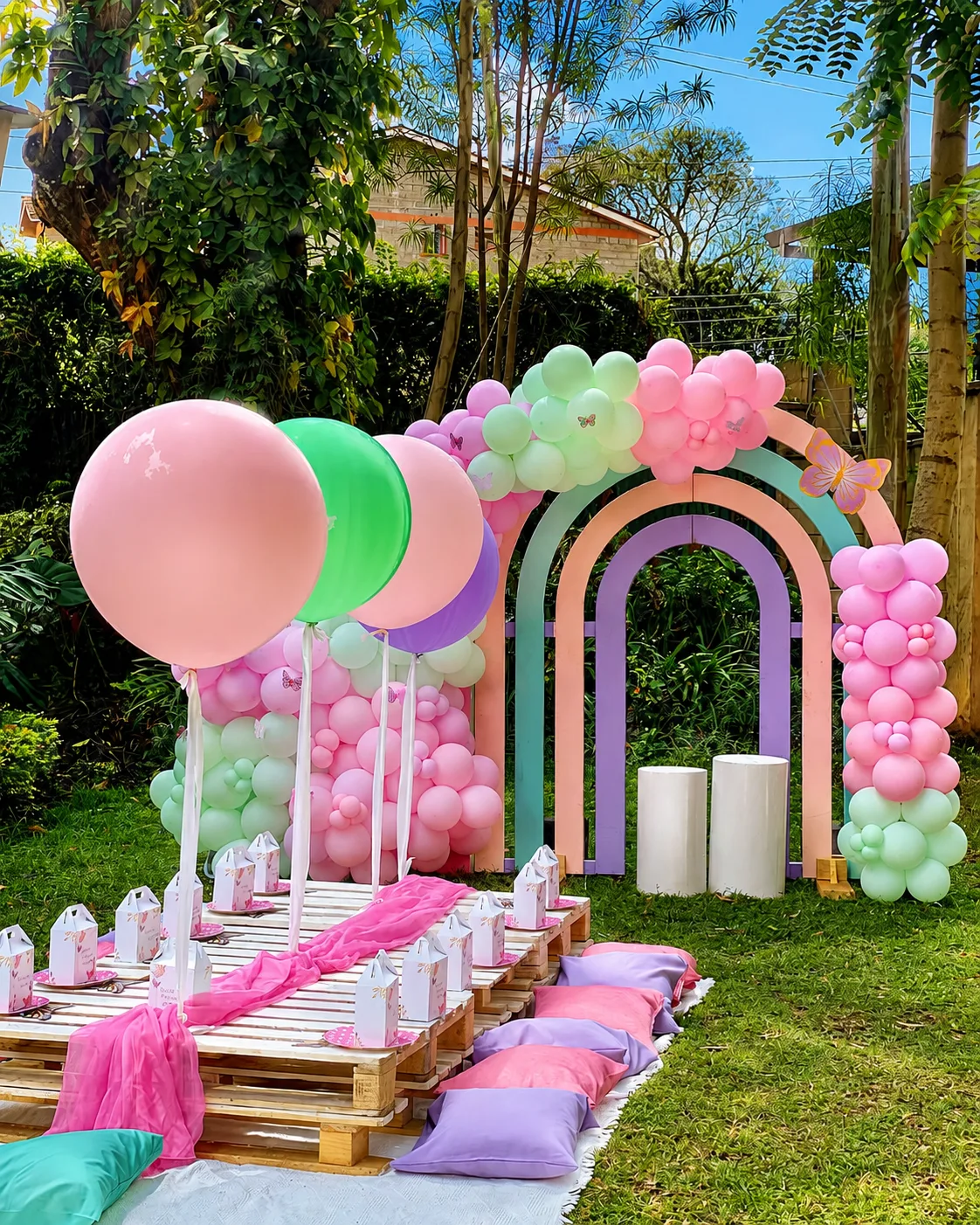 Kids Picnic party setup