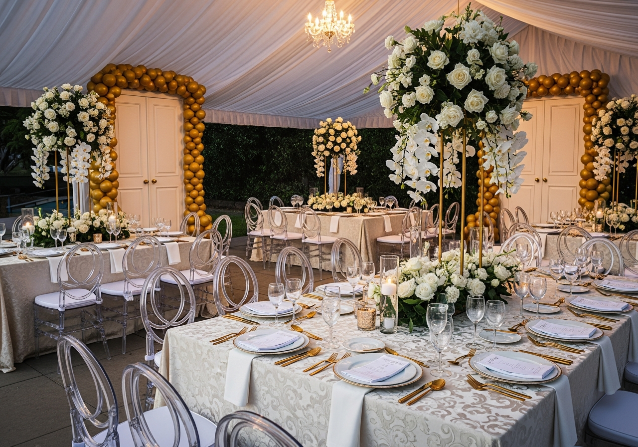 Gold event setup