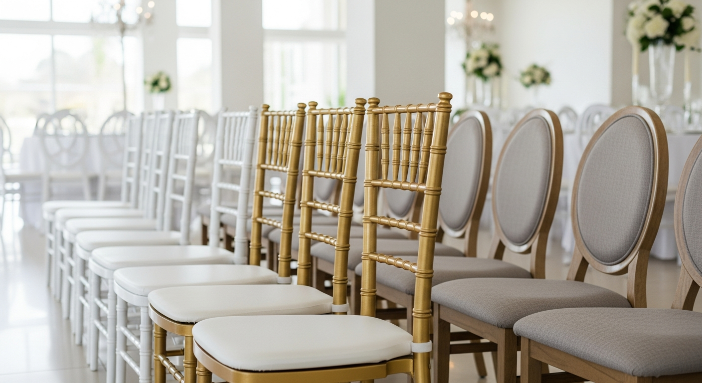 Chair Hire Nairobi: Which Event Chair Is Right for Your Event?