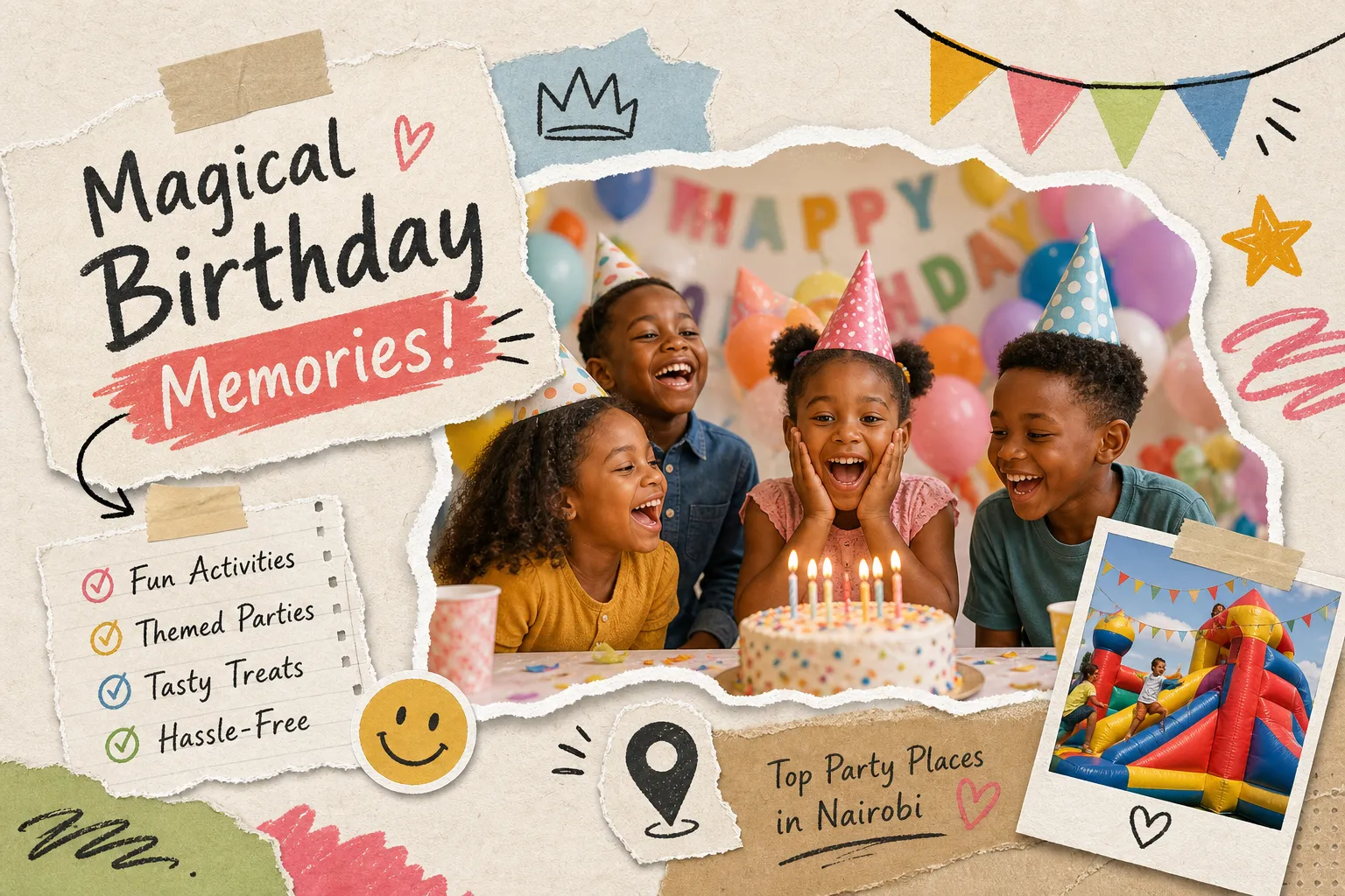 Best kids' birthday party packages in Nairobi 2026