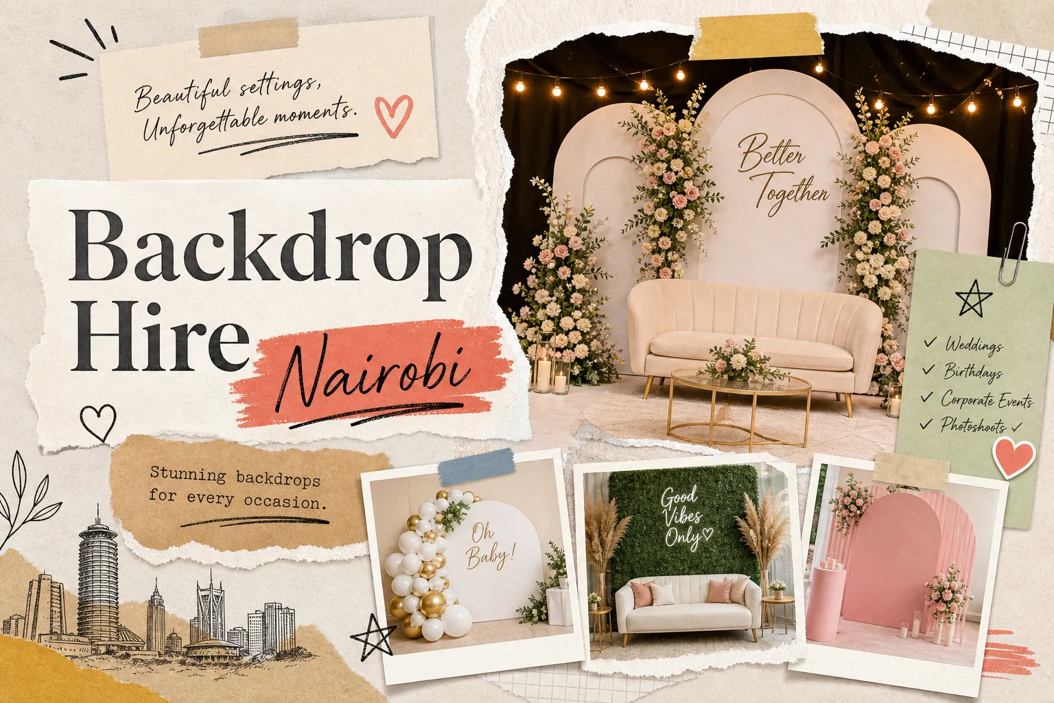 Backdrop Hire Nairobi: The Complete 2026 Guide