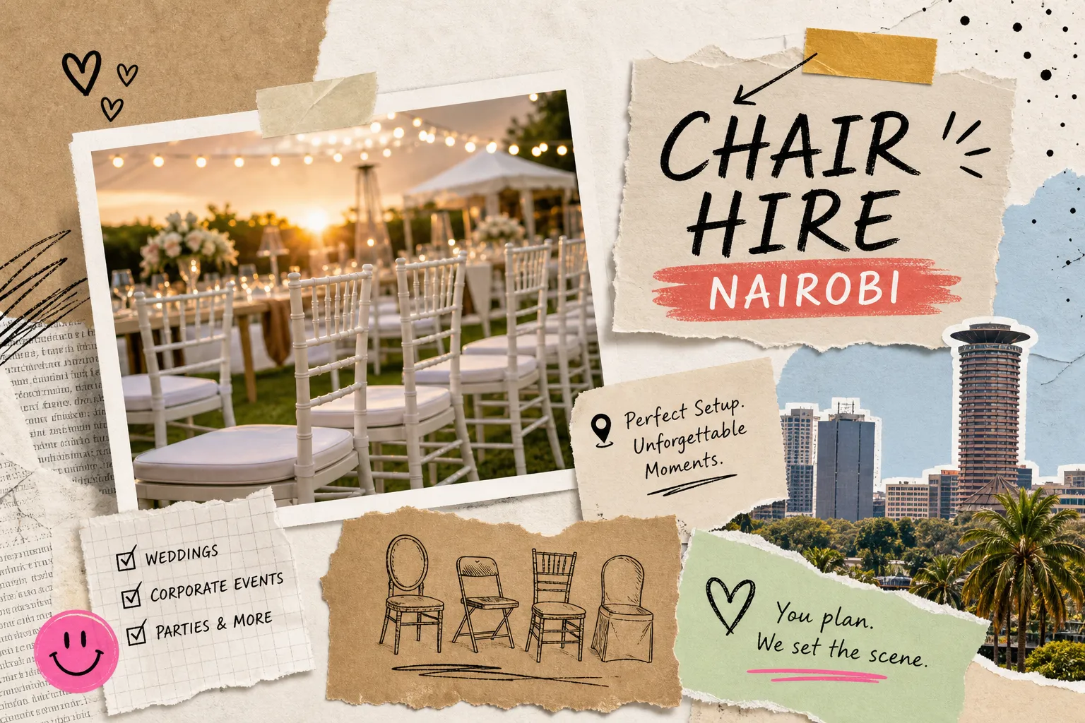 Chair Hire Nairobi: The Complete 2026 Guide