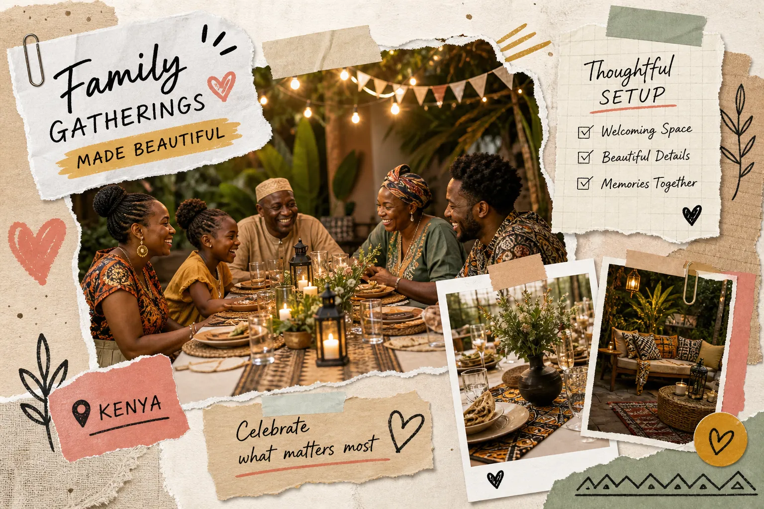 Family Gathering Décor Kenya: The Complete Setup Guide