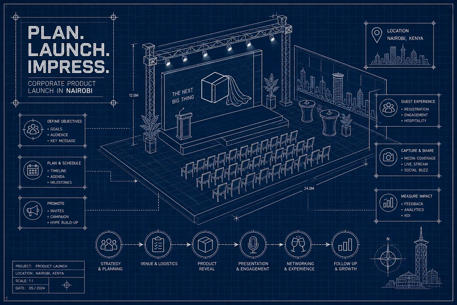 How to Plan a Corporate Product Launch Event in Nairobi