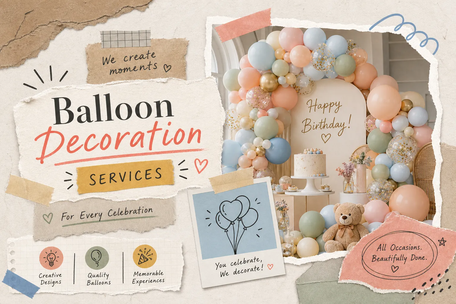 What Are Balloon Decoration Services? A Complete Guide