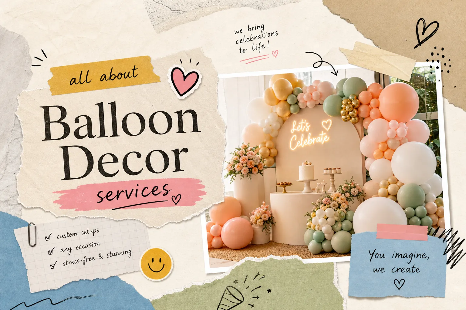 What Are Balloon Decor Services? A Complete Guide
