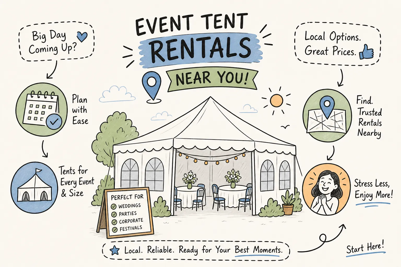 Where to Find Event Tent Rentals Near You