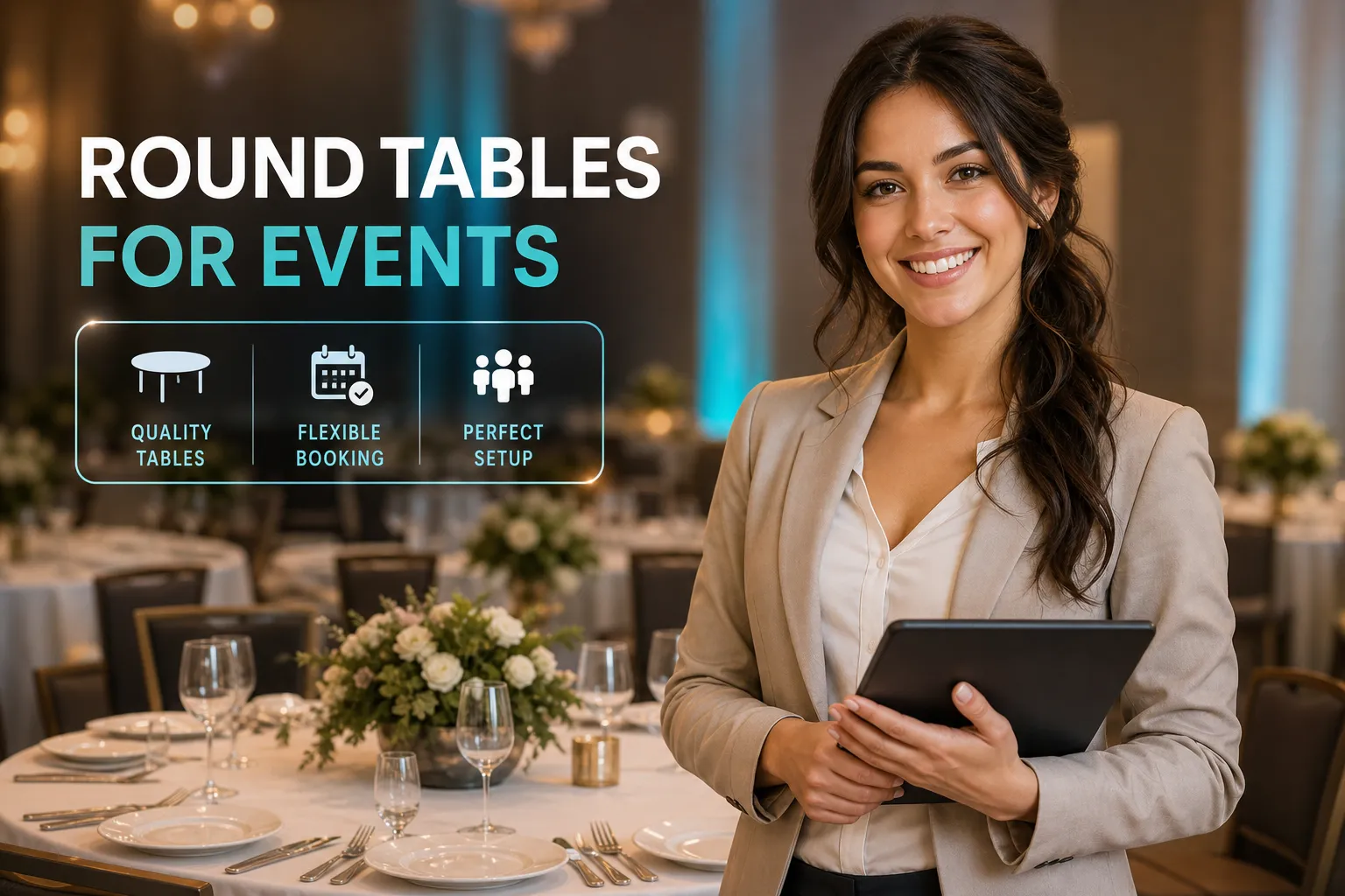 Round Tables for Hire: Complete Event Planning Guide