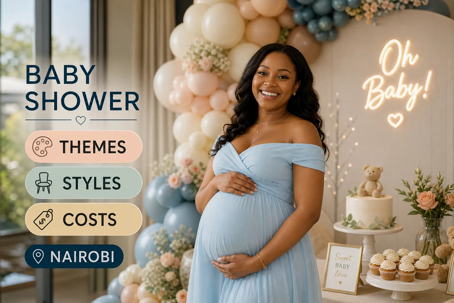 Best baby shower setups in Nairobi: themes, styles and costs