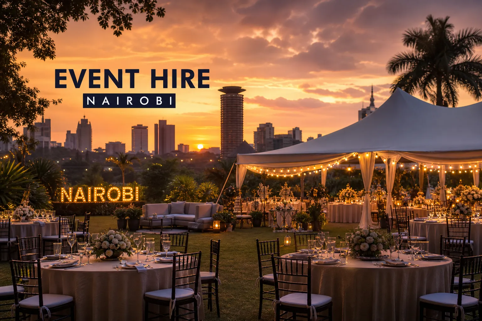 Event hire booking in Nairobi: your complete guide