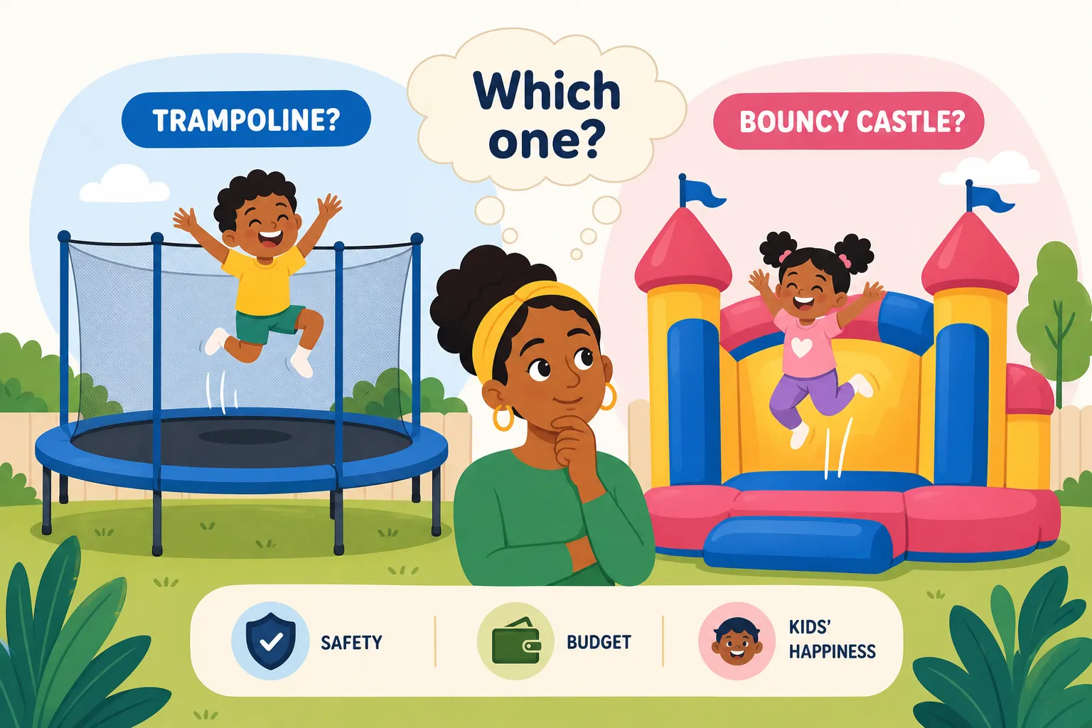 Trampoline or bouncy castle? The Kenyan parent's guide