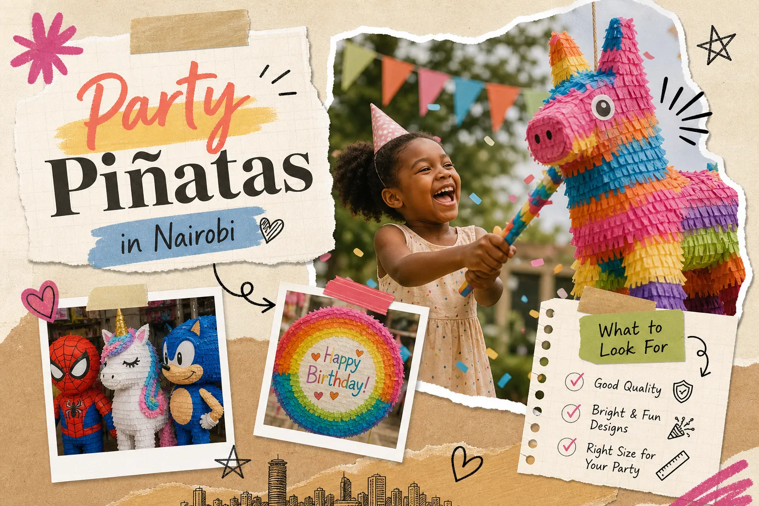 Where to Buy Party Piñatas in Nairobi and What to Look For