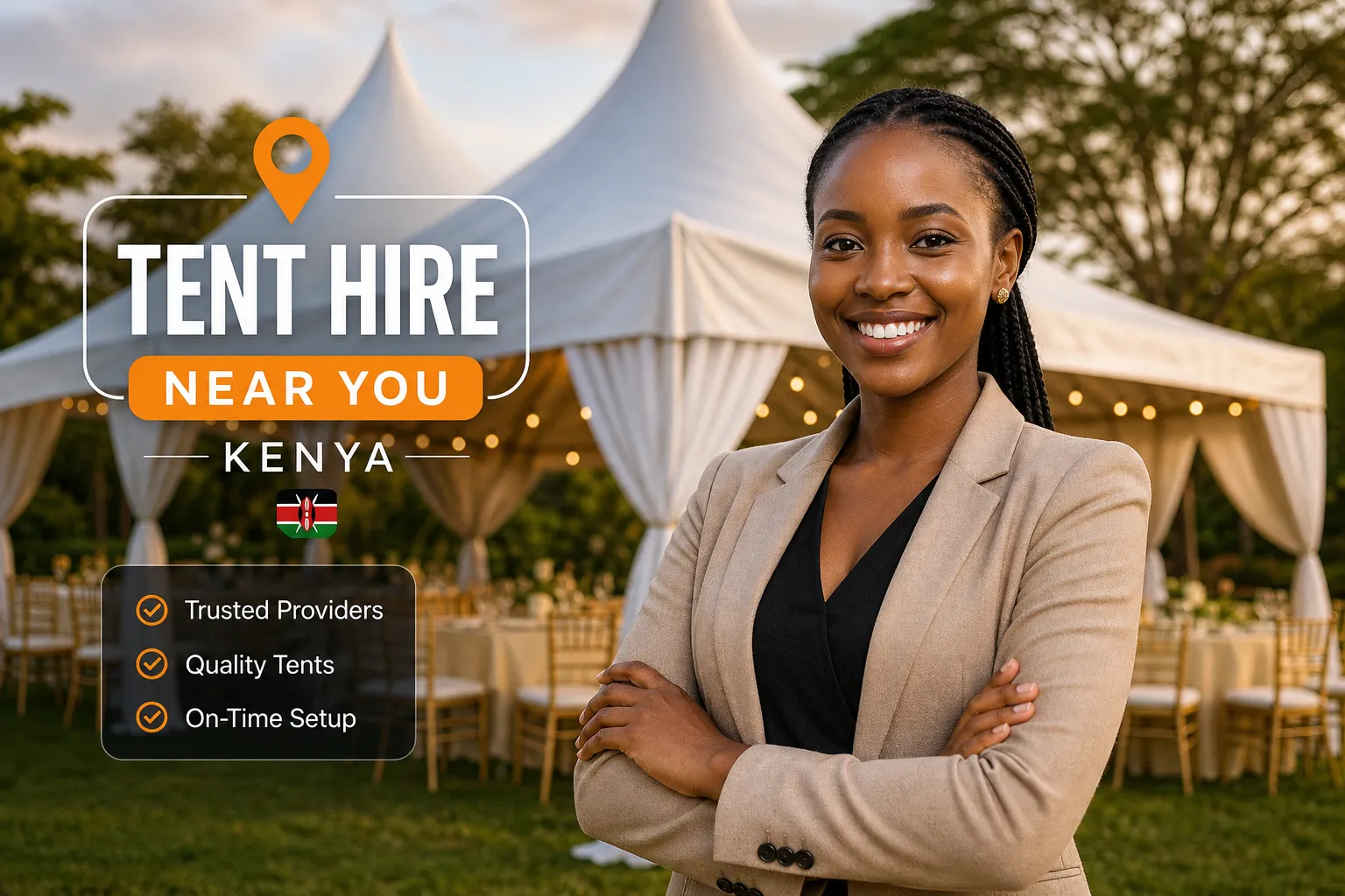 How to find reliable tent hire near you in Kenya