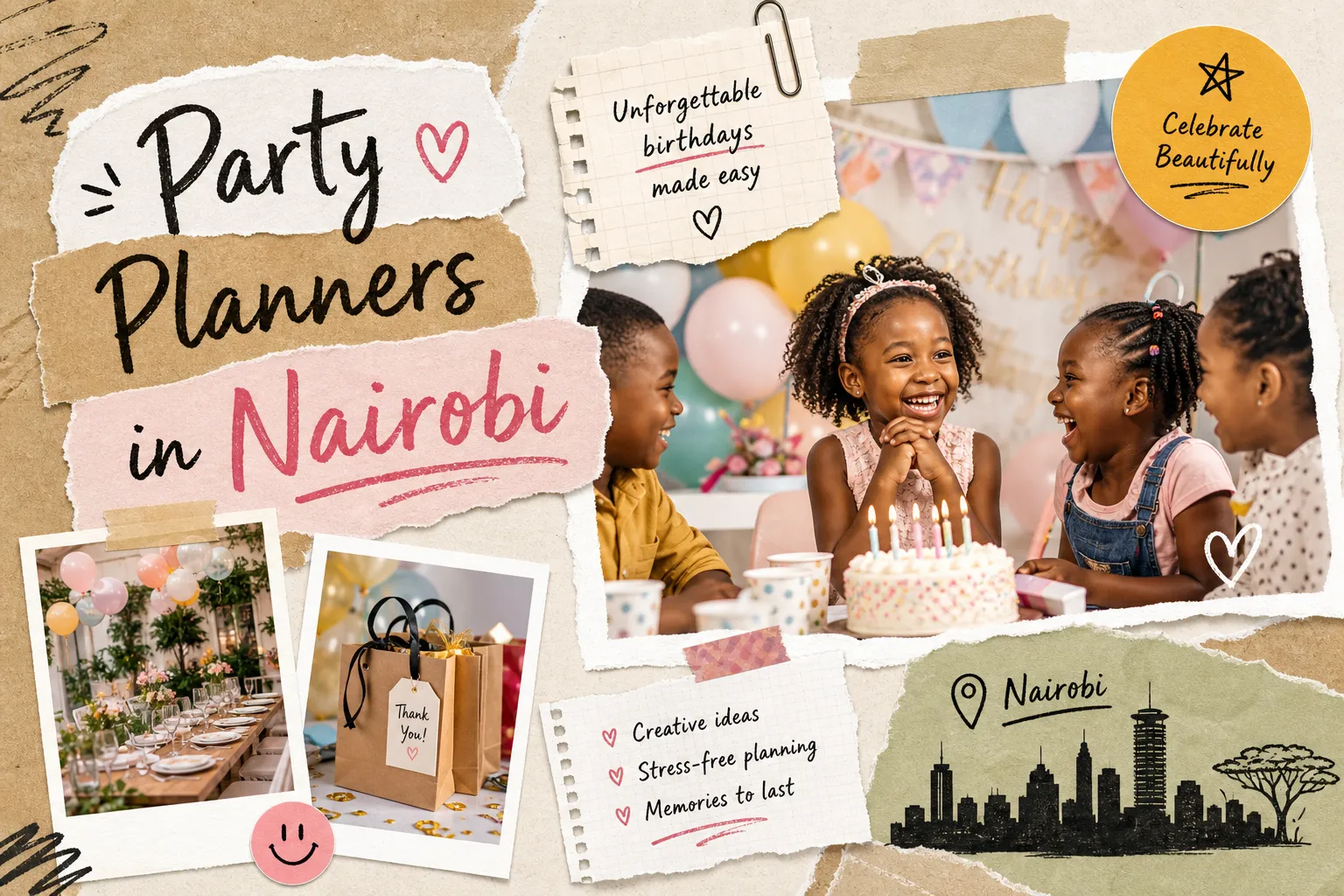 Best birthday party planners in Nairobi: 2026 guide