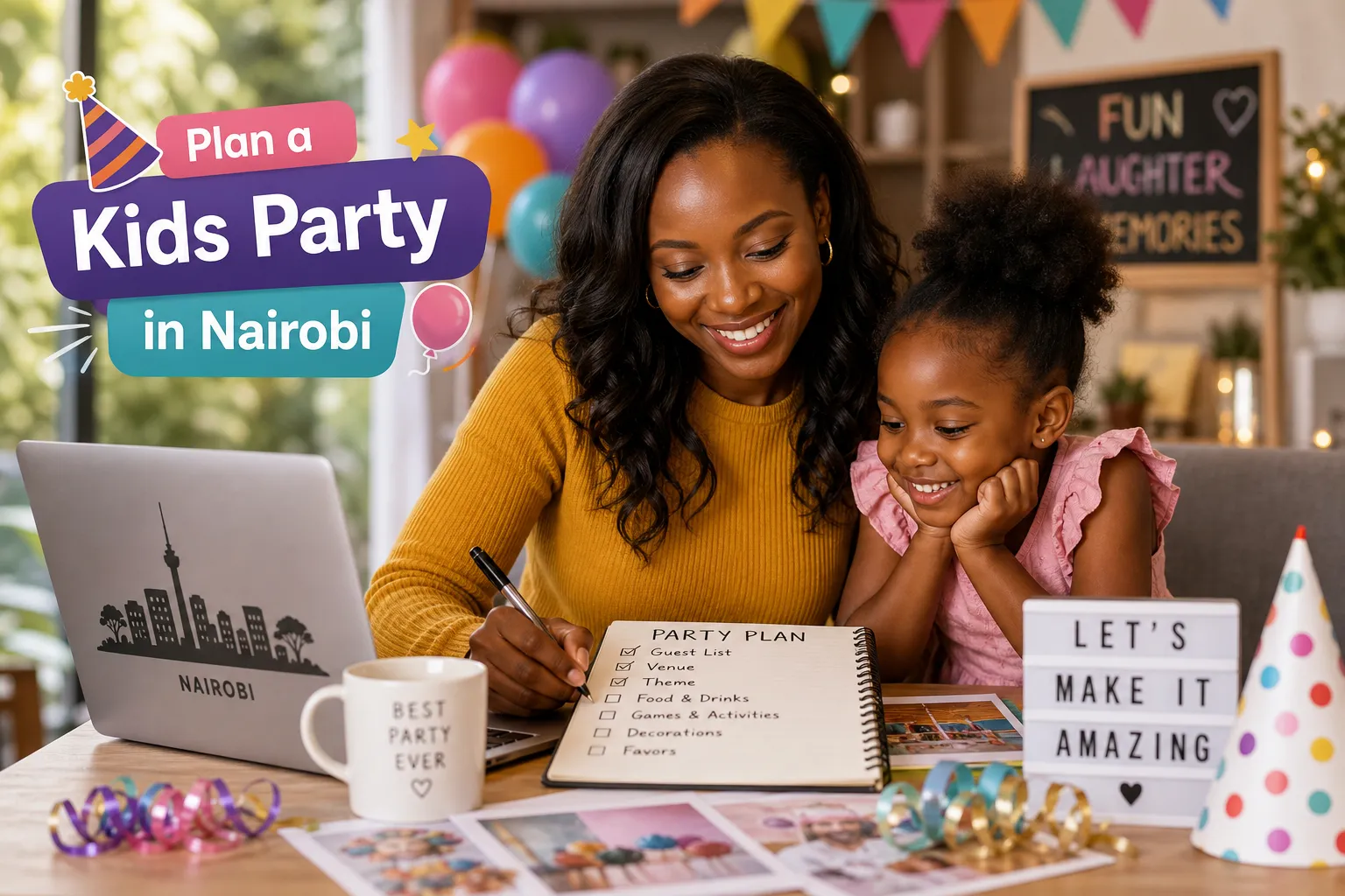 How to Plan a Kids Party in Nairobi: Step-by-Step