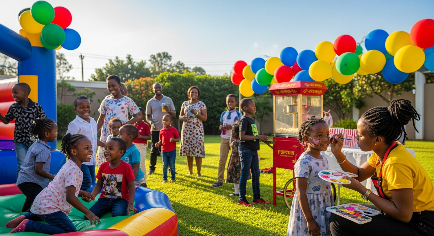 Kids Outdoor Themed Party — Amazing Theme Party Planners Nairobi