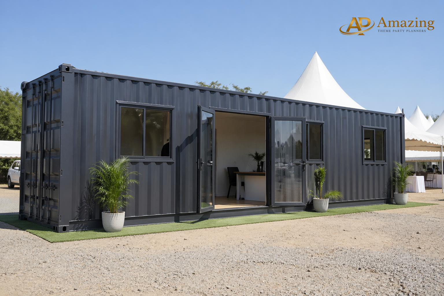 40-Foot Container Office / Event Suite