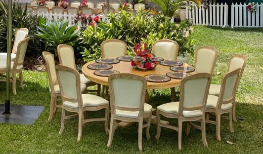 Armless Louis Curved Back Dining Chair for hire Nairobi 290 piece wedding chair