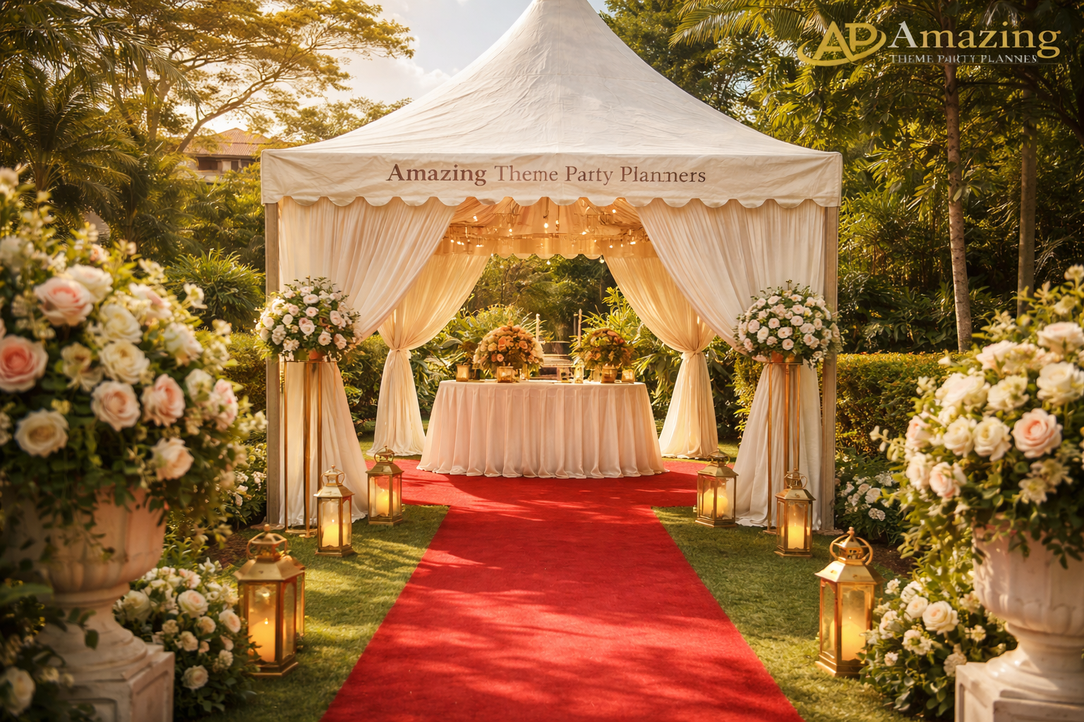 B Line Pagoda Tent 3x3m for Hire in Nairobi for hire in Nairobi — Amazing Theme Party Planners