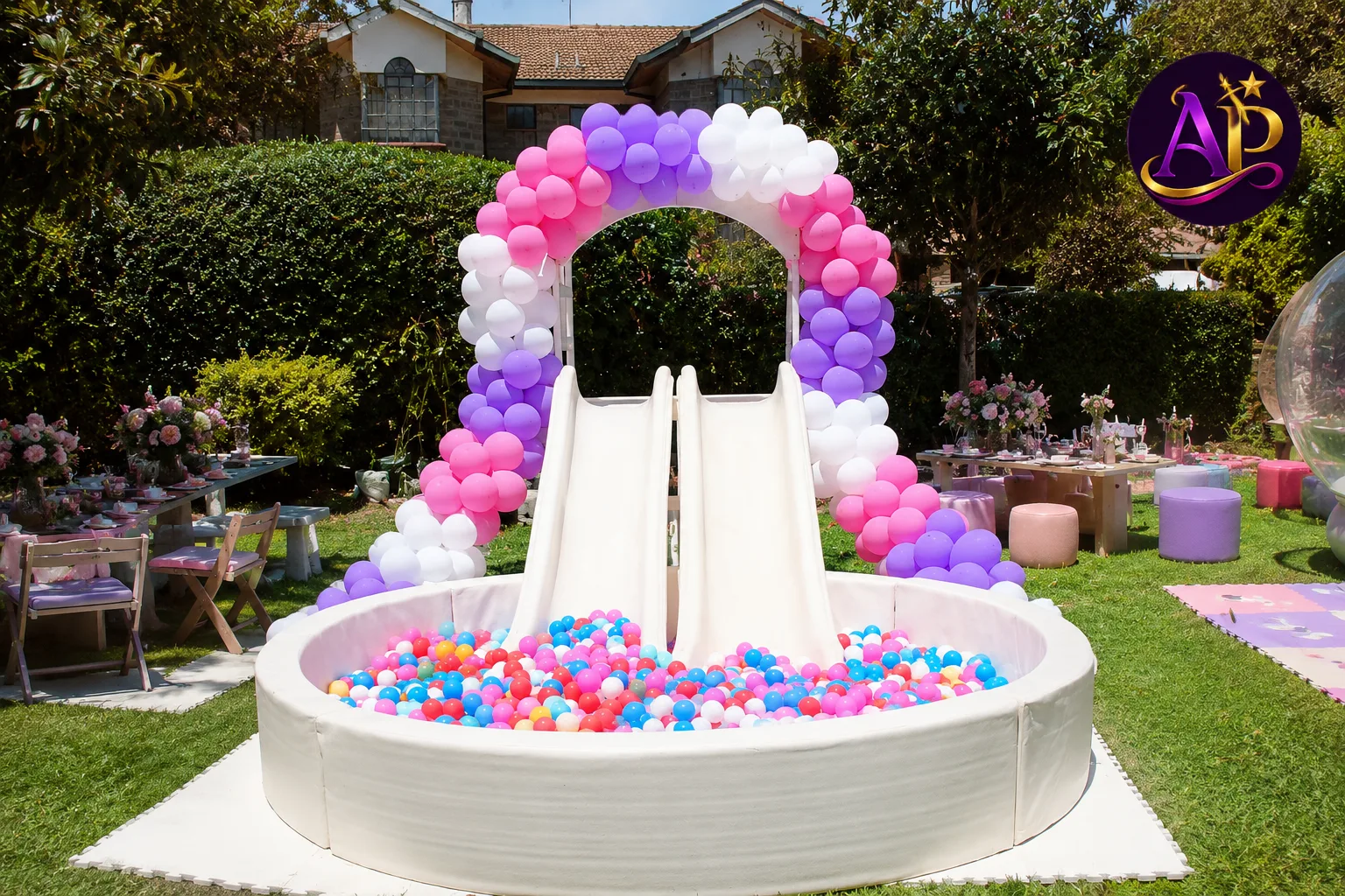 Ball Pit with Slide