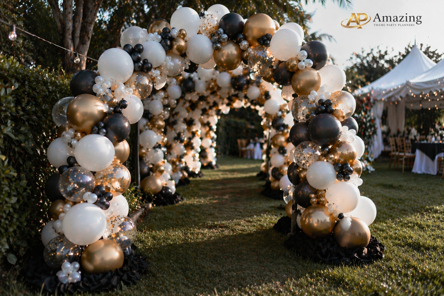 Balloon Pasted Walkway