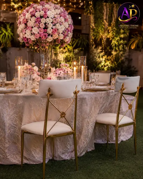 Brooklyn Chair Hire Nairobi luxury event seating setup for weddings and parties.