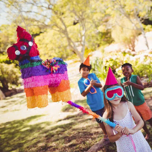Custom hand-crafted pinata for birthday parties and themed celebrations