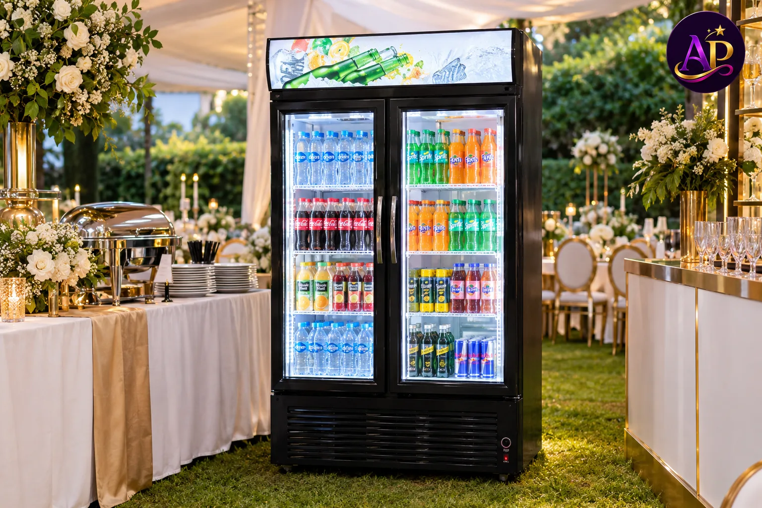 Double Door Display Fridge (728 Litres)