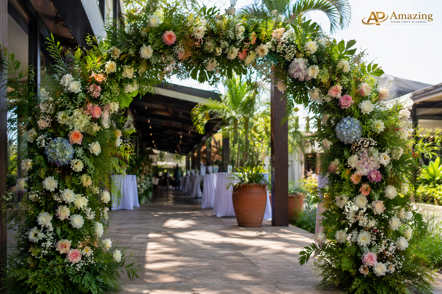 Flower Entrance Arch hire Nairobi