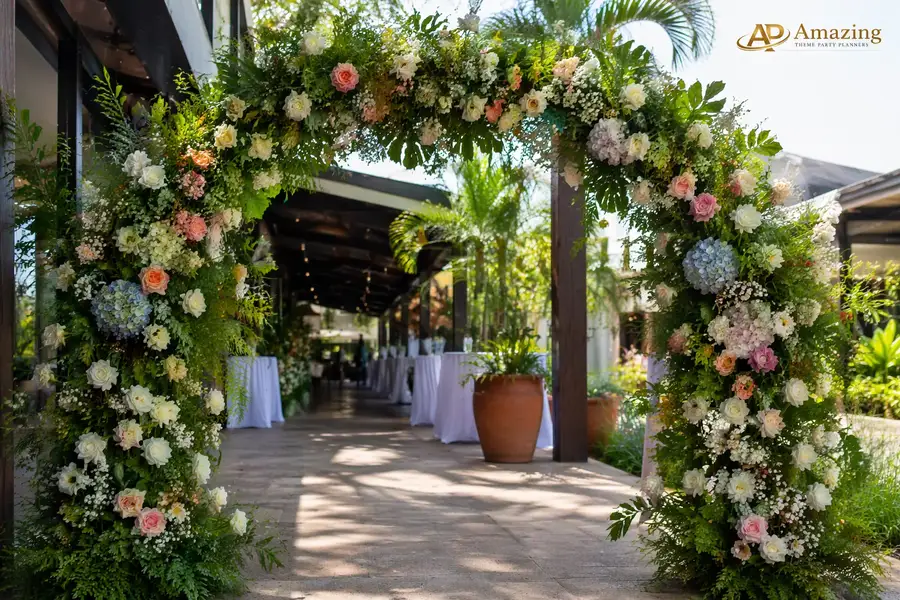 Flower Entrance Arch for hire Nairobi Kenya
