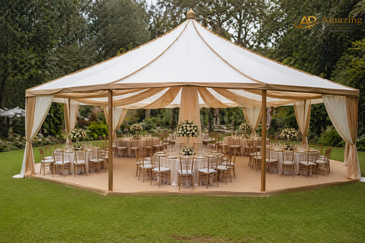 Hexagon Tent 6x6x6m