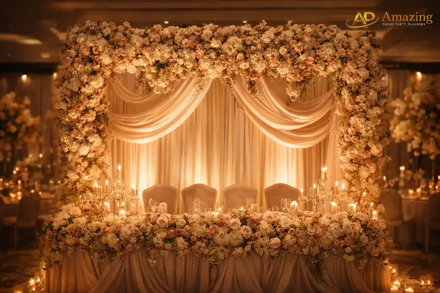 High Table Backdrop for hire Nairobi Kenya