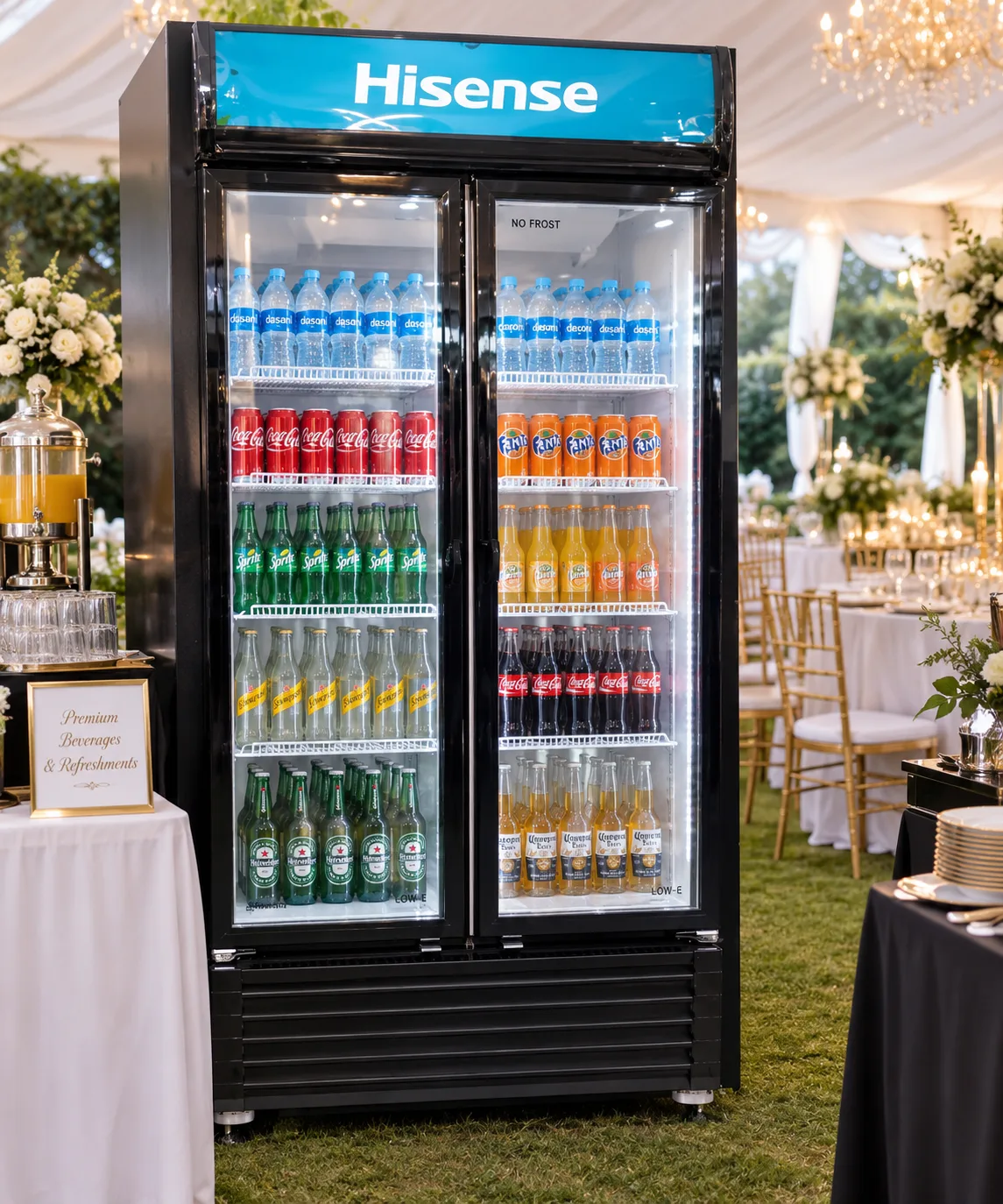 Hisense Double Door Display Fridge (758 Litres)