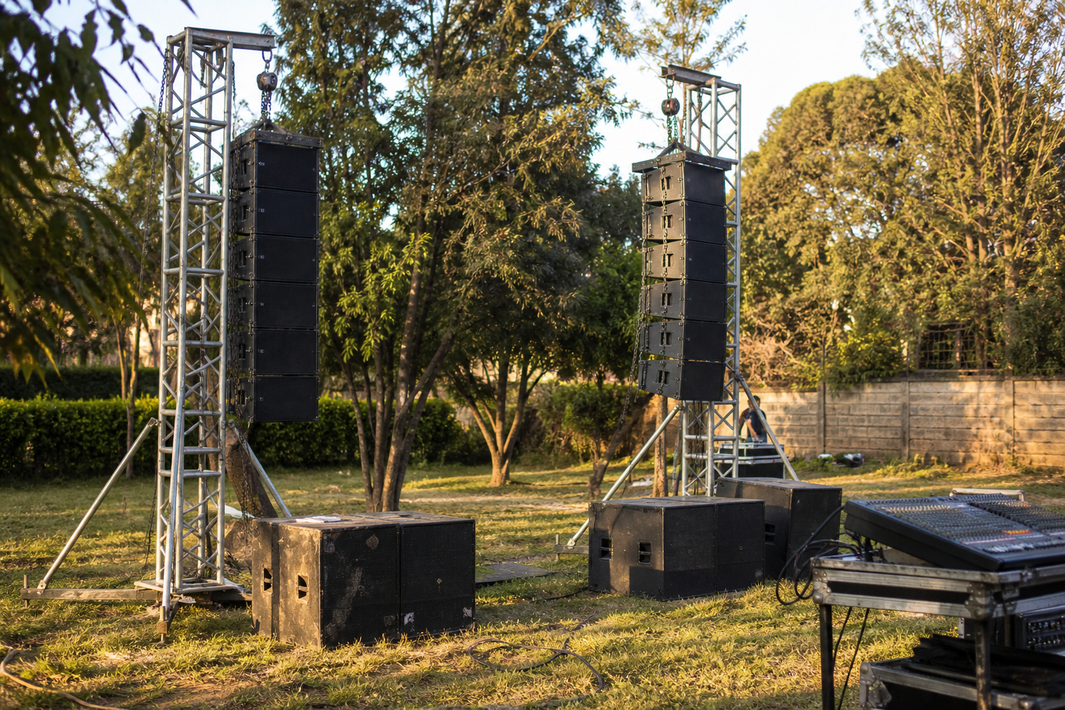 Professional Line Array Sound System