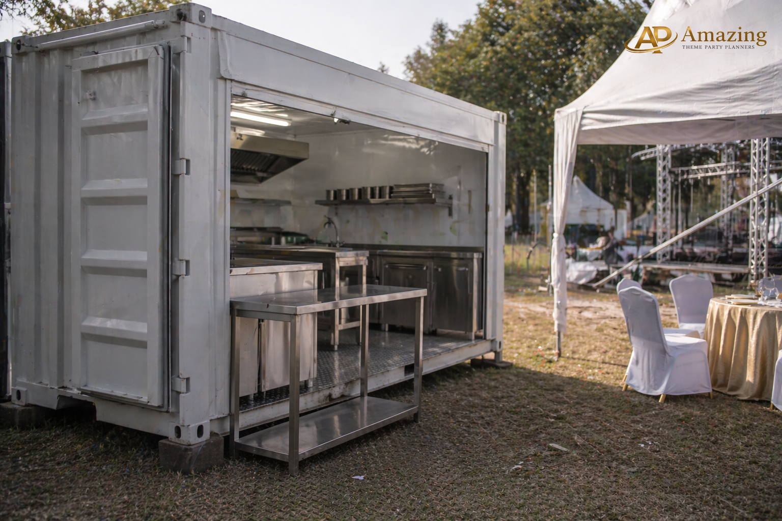 Portable Container Kitchen Unit