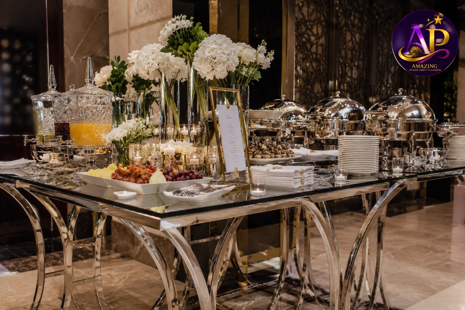 Premium Buffet & Service Table Hire Nairobi for luxury catering events.