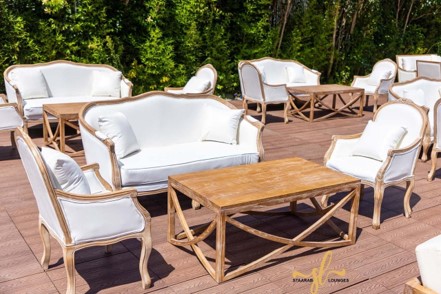Square Back Luxury Lounge Set