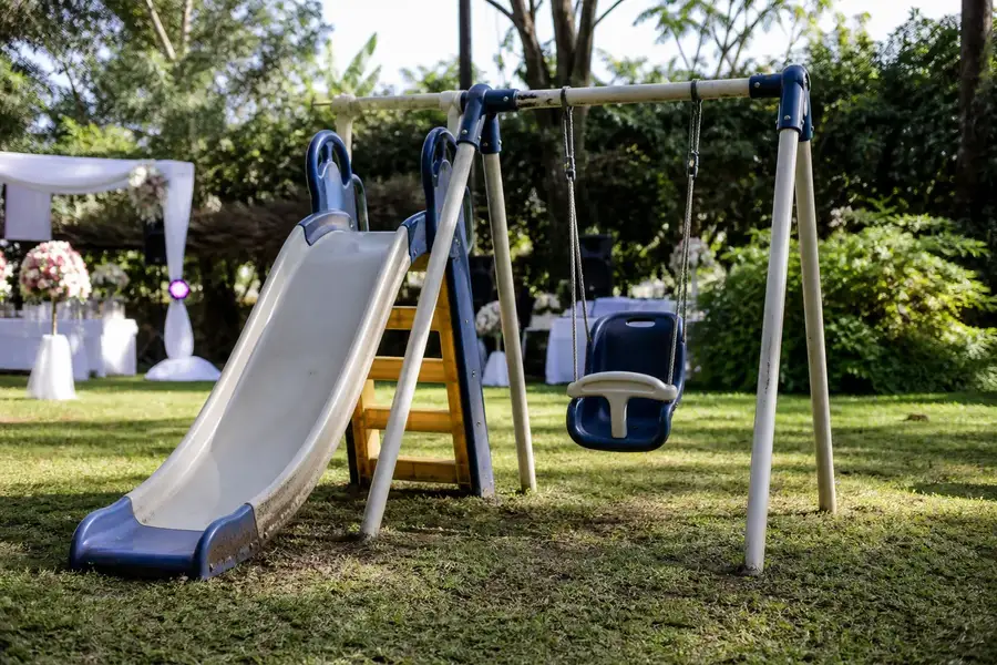 swing slide hire Nairobi kids garden party play set setup