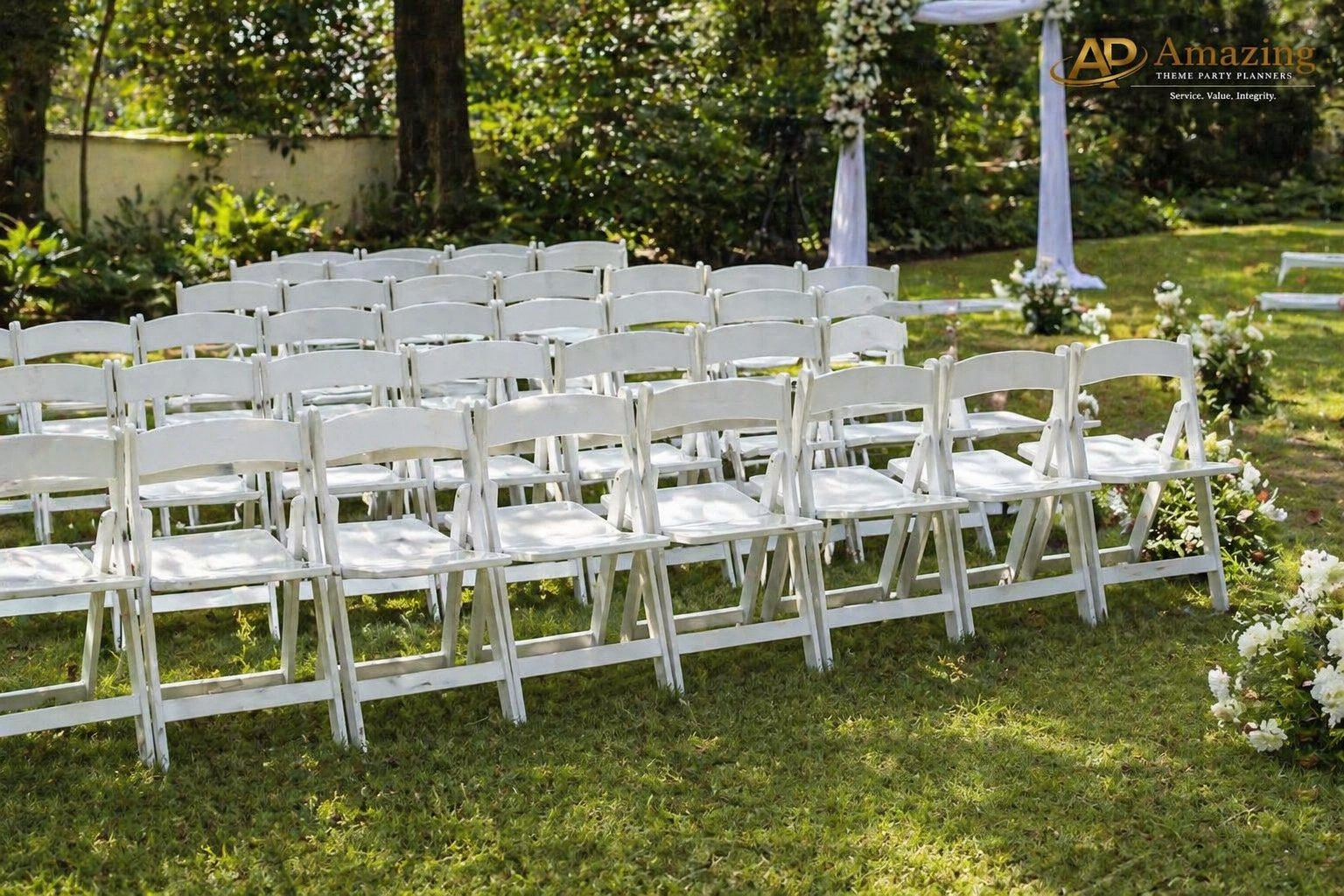 White Foldable Chair