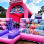Barbie Theme Bouncing Castle