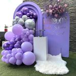 Duo Door Balloon Display & Designer Cake Stand