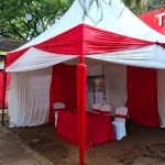 High Peak Draped Tent 3x3m