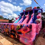 K-Pop Gigantic Bouncy Dry Slide