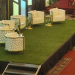 Lounge Sofa & Side Stools