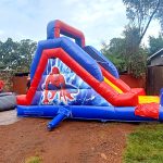 Spiderman Bounce Bouncy Dry Slide