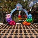 Themed Branded Entrance Balloon Arch