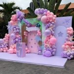 Wall of Elegance Triple-Door Backdrop & VIP Stage